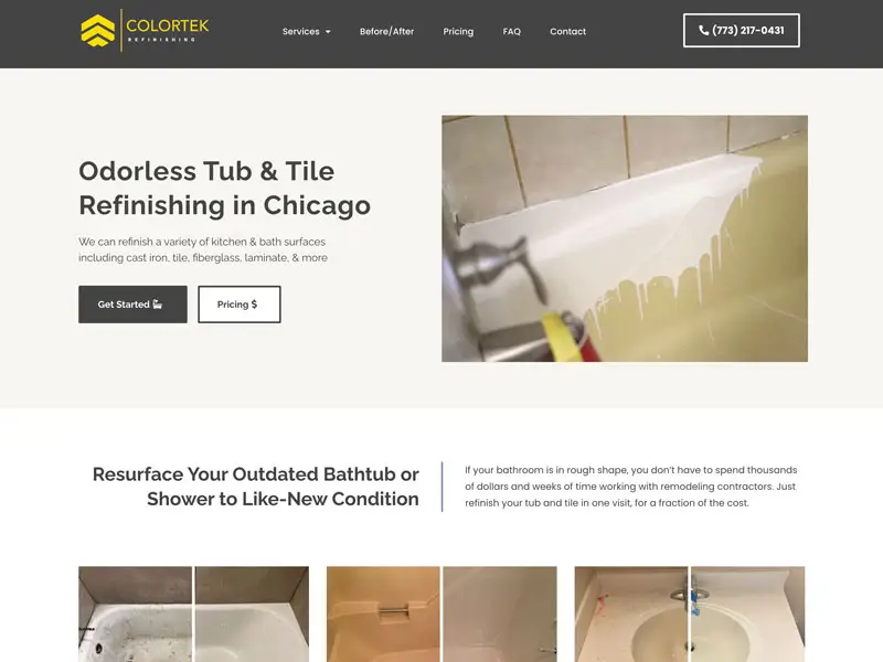 colortek refinishing screenshot