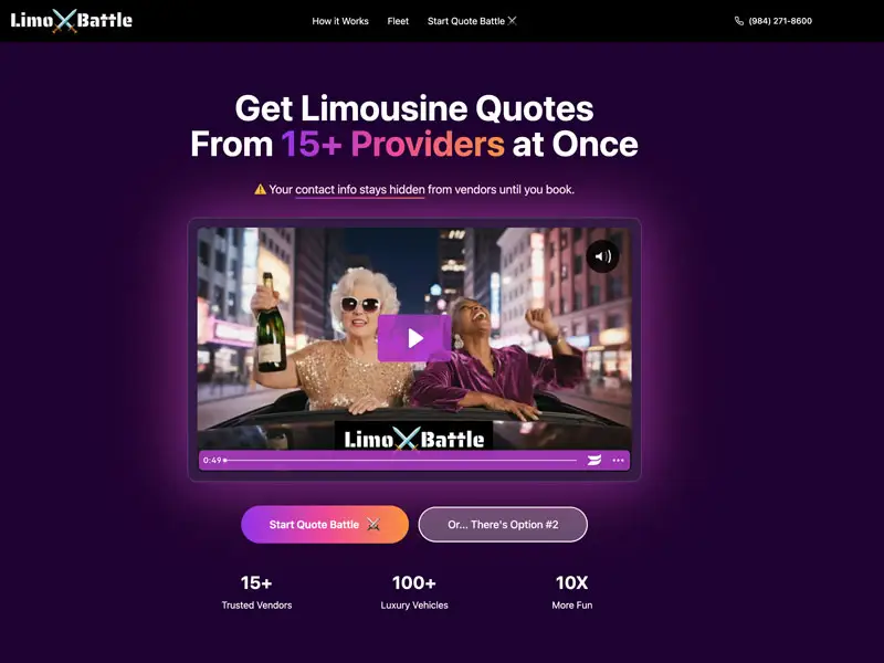 limo battle screenshot